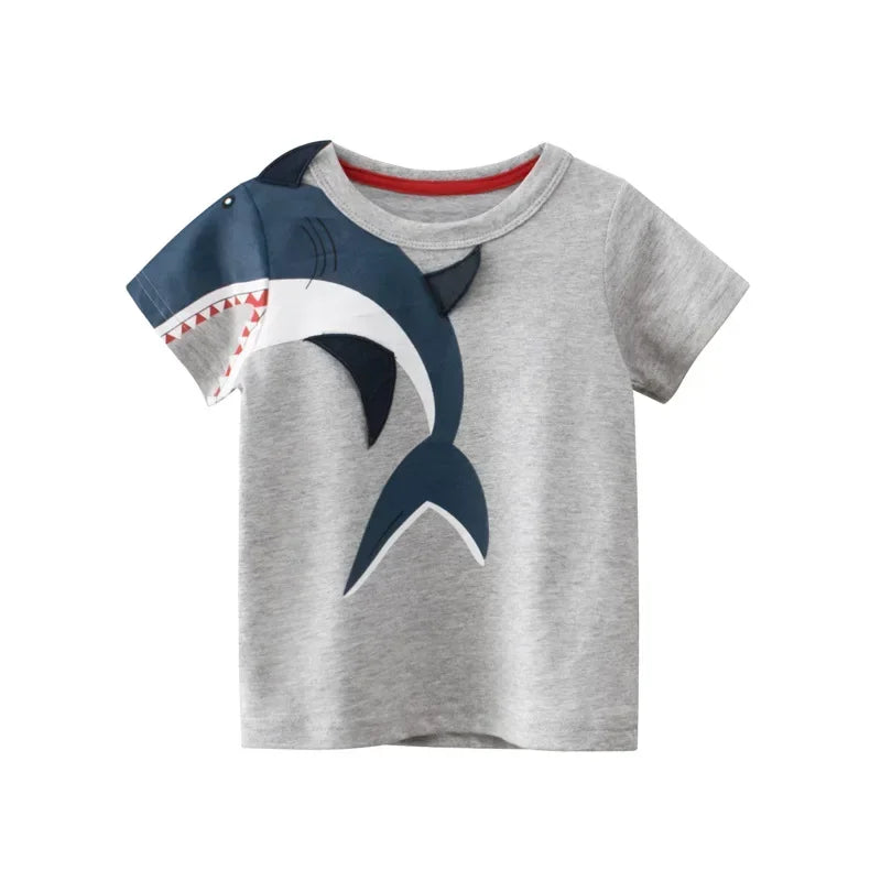 Kids Animal Tees - 2025 Summer Collection