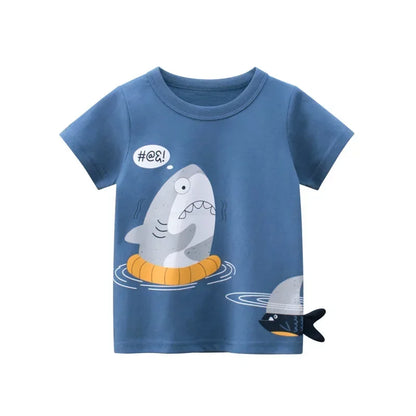 Kids Animal Tees - 2025 Summer Collection