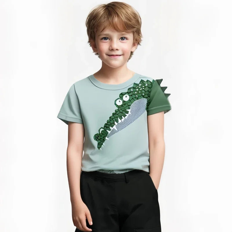 Kids Animal Tees - 2025 Summer Collection