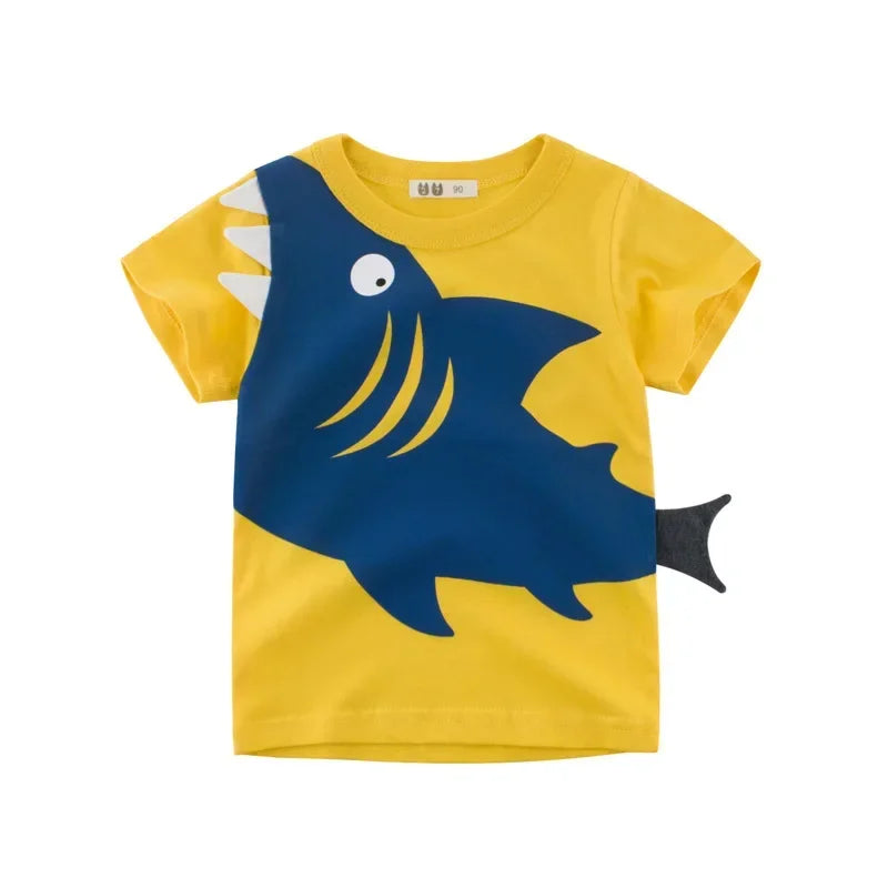 Kids Animal Tees - 2025 Summer Collection