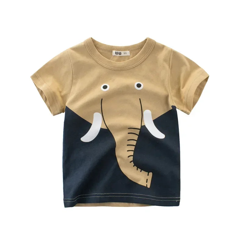 Kids Animal Tees - 2025 Summer Collection